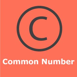 Common Number